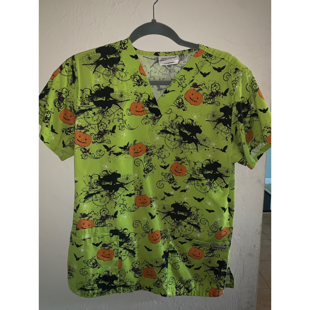 4 Holiday scrub tops